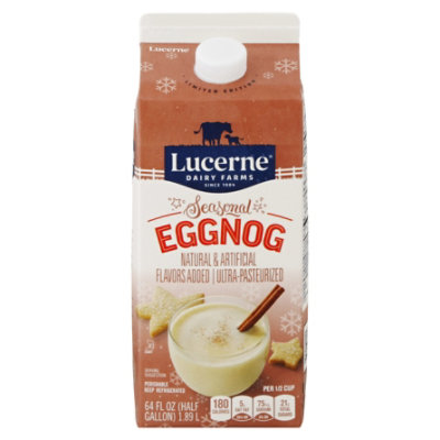 Two 1/2 Gallon Eggnog Shipped