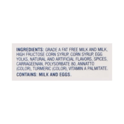 Lucerne Eggnog Ultra High Temperature Light - 64 Fl. Oz. - Image 6