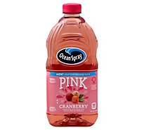 Ocean Spray Juice Drink Pink Cranberry - 64 Fl. Oz.