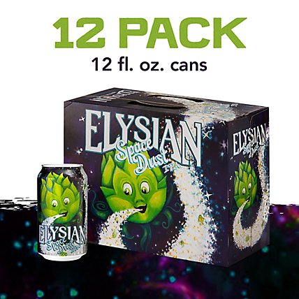 Elysian Space Dust IPA Craft Beer India Pale Ale Cans - 12-12 Fl. Oz. - Image 1