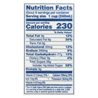 Lucerne Milk Chocolate Whole - 1 Half Gallon - Image 4