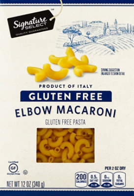 Signature SELECT Elbow Pasta Macaroni Gluten Free - 12 Oz - Image 2