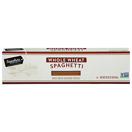 Signature Select Pasta Spaghetti Whole Wheat - 16 Oz - Image 2