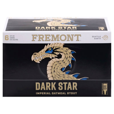 Fremont Dark Star Imperial Oatmeal Stout In Cans - 6-12 Fl. Oz. - Image 3