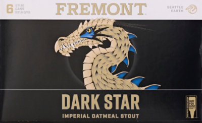 Fremont Dark Star Imperial Oatmeal Stout In Cans - 6-12 Fl. Oz. - Image 4