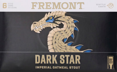 Fremont Dark Star Imperial Oatmeal Stout In Cans - 6-12 Fl. Oz. - Image 2