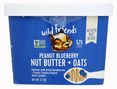 Wild Frie Oat Cup Pnut Blubry - 2.7 Oz - Image 1