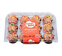Two-Bite Fall Chocolate Cupcakes - 10 Oz