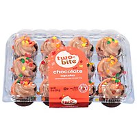 Two-Bite Fall Chocolate Cupcakes - 10 Oz - Image 1