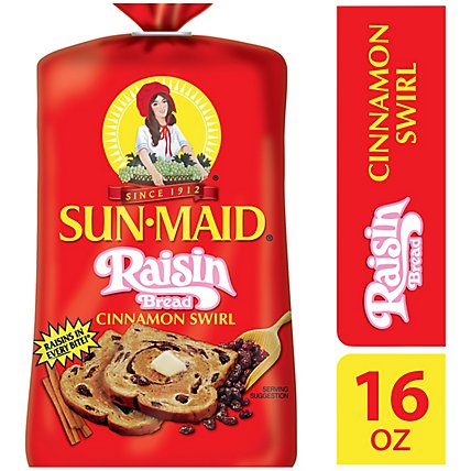 Sunmaid Cinnamon Raisin Swirl Bread - 16 Oz - Image 1