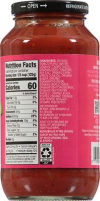 O Organics Organic Pasta Sauce Arrabbiata - 25 Oz - Image 5