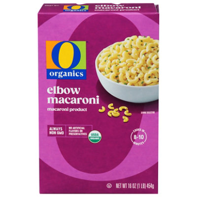 O Organics Pasta Elbow Macaroni - 16 Oz