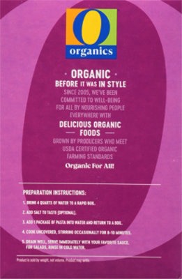 O Organics Pasta Elbow Macaroni - 16 Oz - Image 5