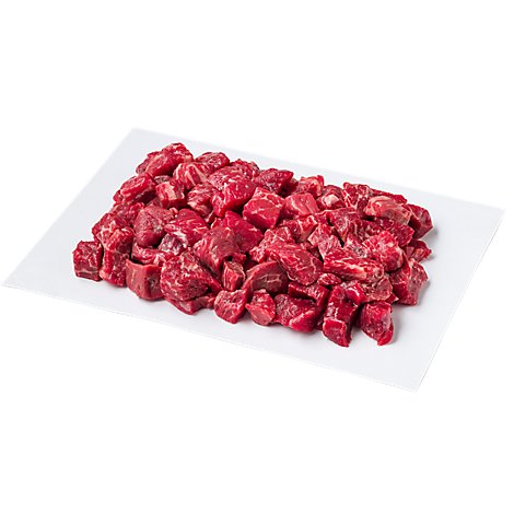 Meat Service Counter USDA Choice Beef For Stew Meat Extra Lean - 1.50 Lbs.