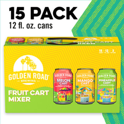 Golden Road Fruit Cart Sampler In Cans - 15-12 Fl. Oz.