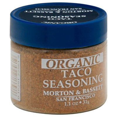 Morton & Seasoning Taco Organic - 1.1 Oz