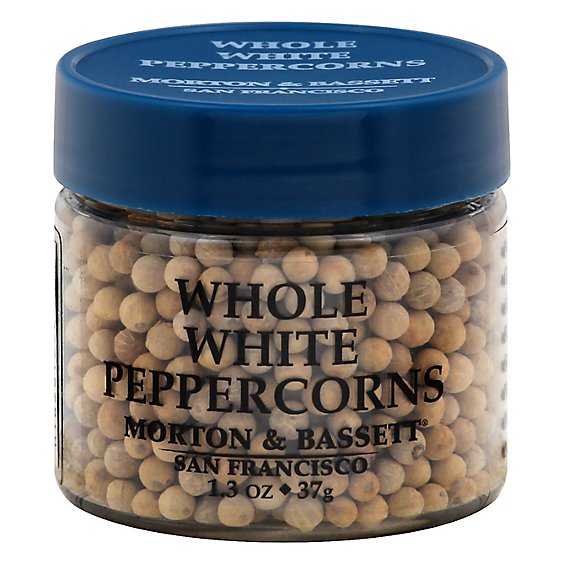 Morton & Seasoning Peppercorn Wht - 1.3 Oz
