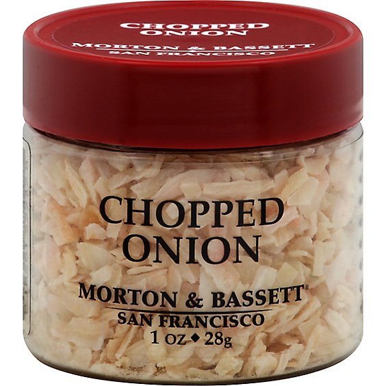 Morton & Seasoning Onion Chopped - 1 Oz