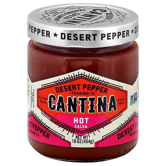 Desert Pepper Trading Company Salsa Cantina Hot - 16 Oz