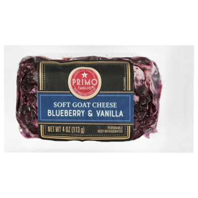 Primo Taglio Cheese Soft Goat Blueberry Vanilla - 4 Oz - Image 1