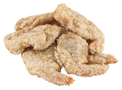 Great American Shrimp Breaded 16 To 20 Butterfly Tail-On White - 1.5 Lb - Image 1