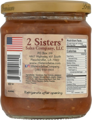 2 Sisters Salsa Jalapeno - 16 Oz - Image 6