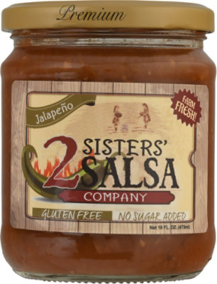 2 Sisters Salsa Jalapeno - 16 Oz - Image 2