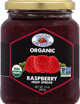 Danish Orchards Organic Fruit Spread Raspberry - 14 Oz - Image 2