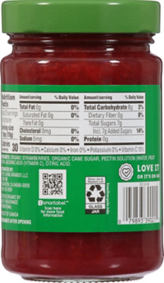 O Organics Fruit Spread Strawberry - 16.5 Oz - Image 6