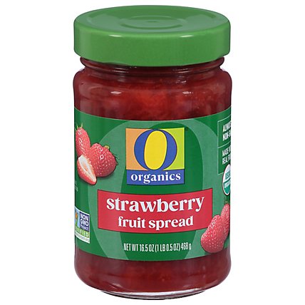 O Organics Fruit Spread Strawberry - 16.5 Oz - Image 1