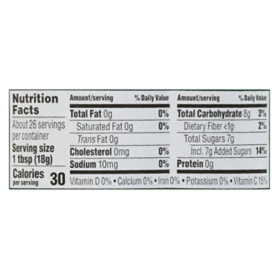 O Organics Fruit Spread Raspberry - 16.5 Oz - Image 3