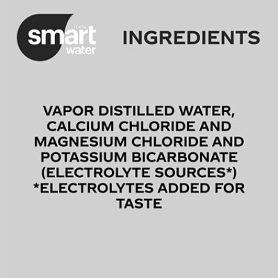 smartwater Water Alkaline Vapor Distilled - 33.8 Fl. Oz. - Image 5