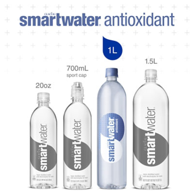 smartwater Water Antioxidant Vapor Distilled - 33.8 Fl. Oz. - Image 2