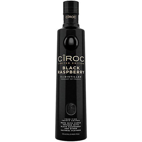 Ciroc Limited Edition Black Raspberry Made with Infused Vodka with Natural Flavors - 750 Ml