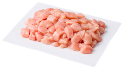 Chicken Breast Boneless Skinless Diced For Tacos - 1 Lb - Image 1
