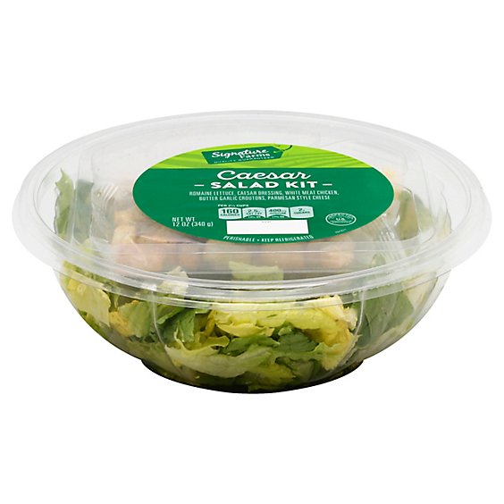 Signature Farms Salad Kit Caesar - 12 Oz