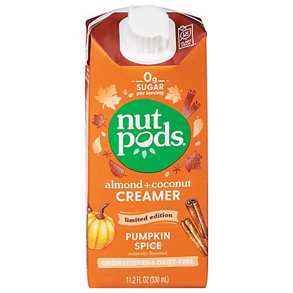 nutpods Creamer Seasonal Edition Unsweetened Dairy Free Pumpkin Spice - 11.2 Fl. Oz. - Image 3
