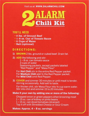 Wick Fowlers Chili Kit Texas Style 2 Alarm - 3.3 Oz - Image 6