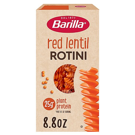 Barilla Legume Red Lentil Rotini Pasta - 8.8 Oz