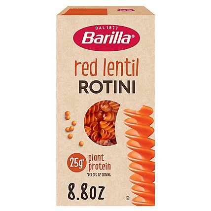 Barilla Legume Red Lentil Rotini Pasta - 8.8 Oz - Image 1