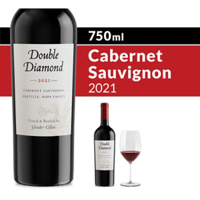Double Diamond Oakville Cabernet Sauvignon 2017 Red Wine - 750 Ml - Image 1