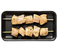 Meat Counter Chicken Kabobs Teriyaki Marinated 1.5 Ounce Solution - 1 LB