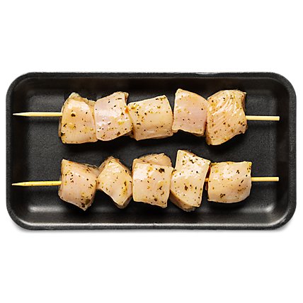 Meat Counter Chicken Kabobs Teriyaki Marinated 1.5 Ounce Solution - 1 LB - Image 1
