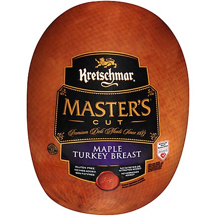 Kretschmar Master Cut Maple Turkey Breast - 0.50 Lb - Image 1