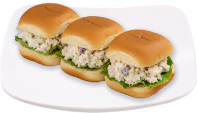 ReadyMeals Chicken Salad Sandwich Sliders - Ready2Eat - 3 Count - Image 1