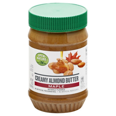 Open Nature Almond Butter Creamy Maple - 16 Oz - Image 3