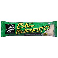 Tinas Burrito Big Burrito Beef & Bean And Green Chili - 10 Oz - Image 1