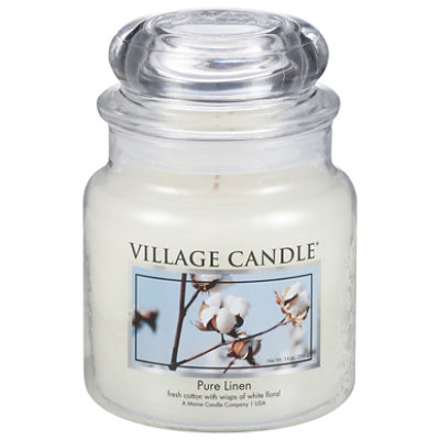 Village Candle Candle Pure Linen 16 Ounce - Each - Image 1