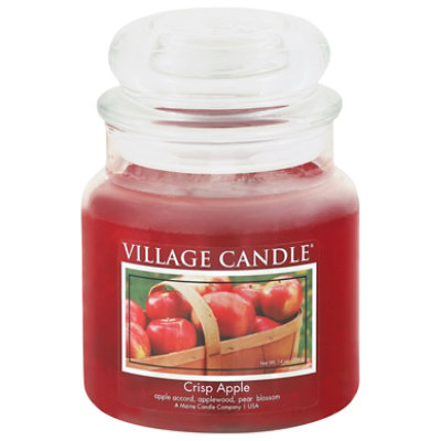 Village Candle Candle Crisp Apple 16 Ounce - Each - Image 1