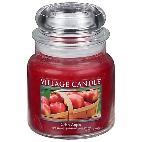 Village Candle Candle Crisp Apple 16 Ounce - Each